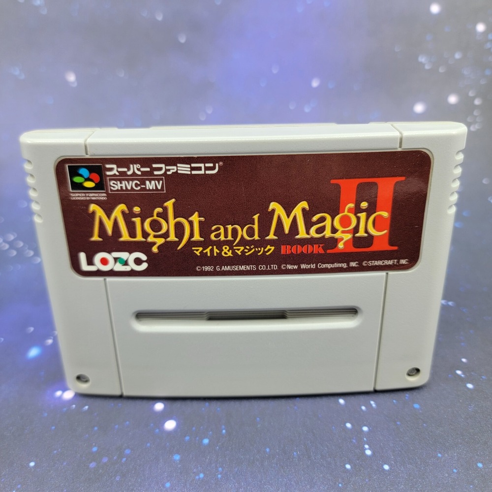 Might & Magic Book II (Nintendo Super Famicom) Japanese Video Game 0747